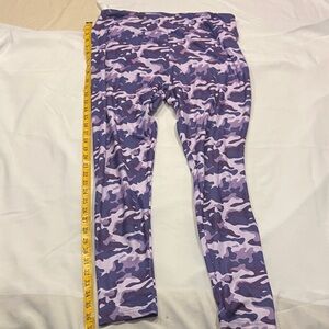 Women's Purple Camouflage Leggings